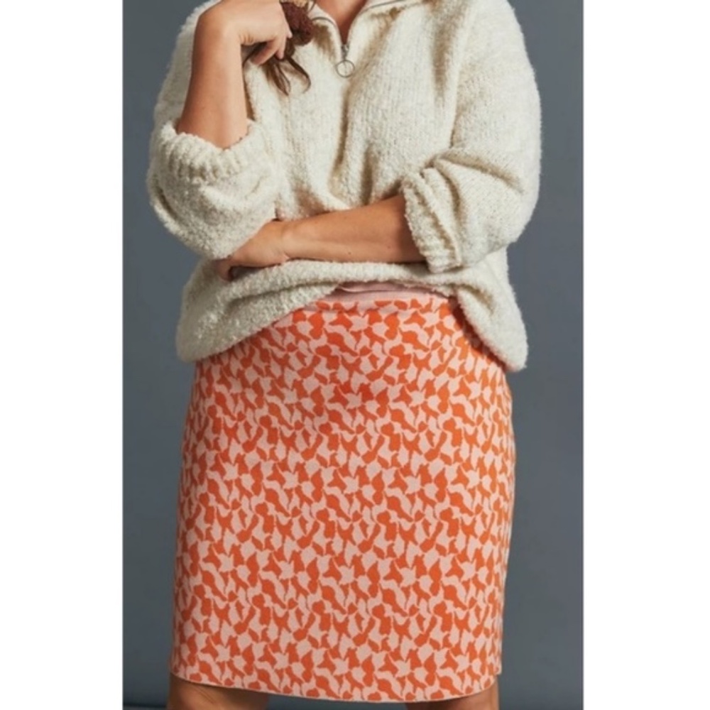 Anthropologie Maeve Anja Sweater Midi Skirt